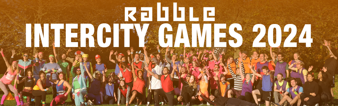 Rabble Intercity Games Banner